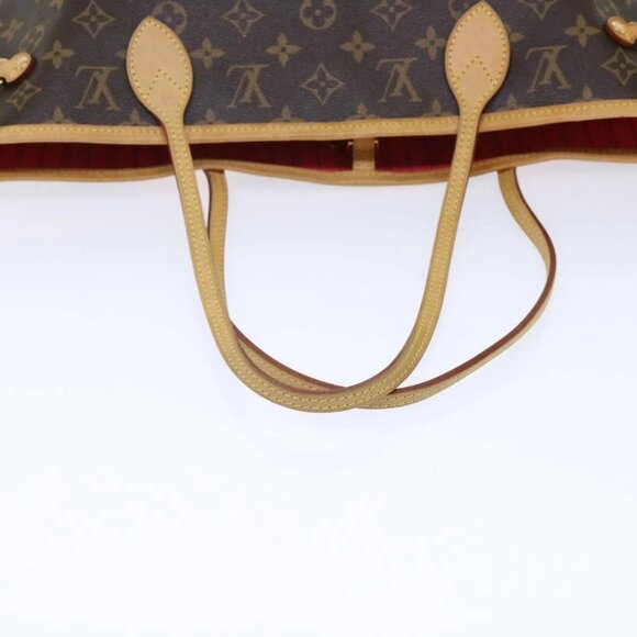 LOUIS VUITTON Monogram V line Neverfull MM Tote Bag Pink M41602 LV Auth am4905 - Picture 8 of 16